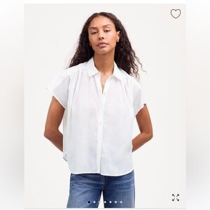 Madewell - Cap-Sleeve A-Line Top